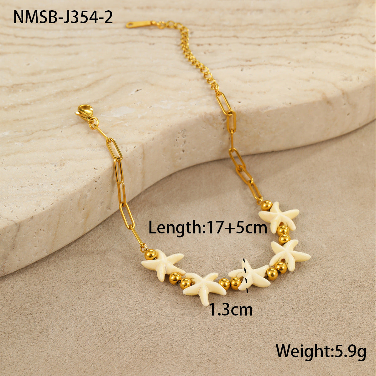 Holiday Style Ceramic Pendant Bracelet Necklace